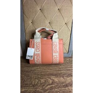 NWT Cavalli Class Serafina Top Handle Tote—Coral Haze